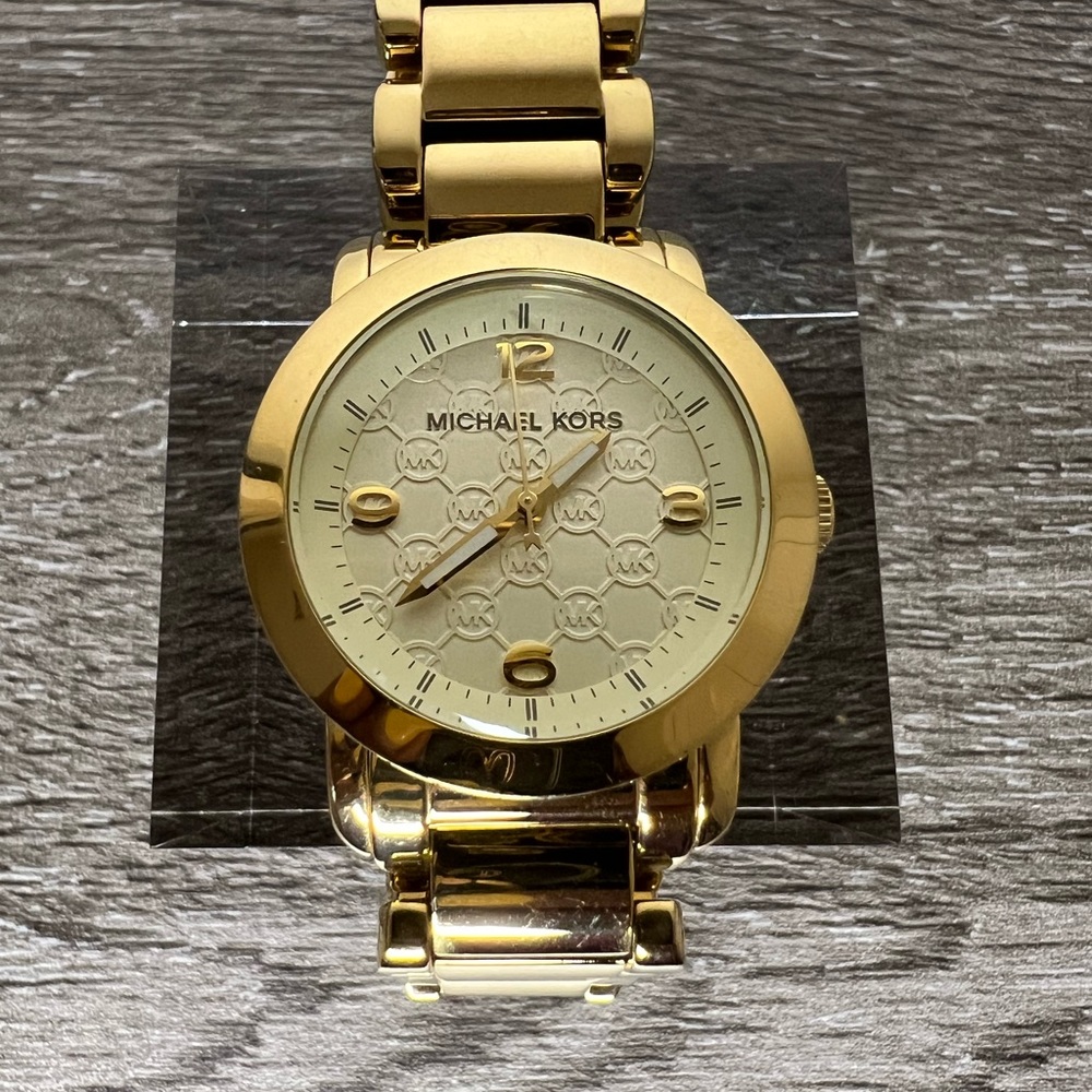 Michael Kors Gold Plated Stainless Steel Watch